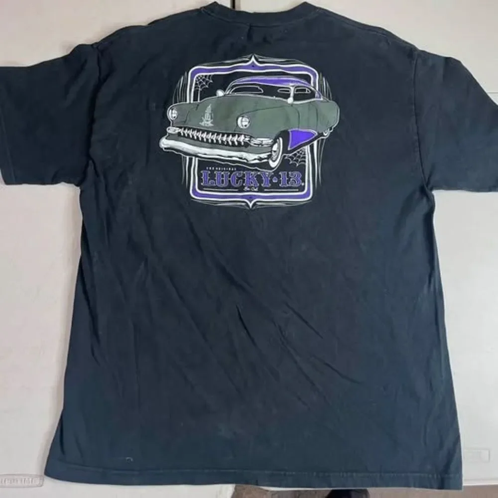 Vintage Lucky 13 Hot Rod Graphic T-Shirt